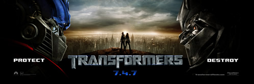 Banner de Transformers